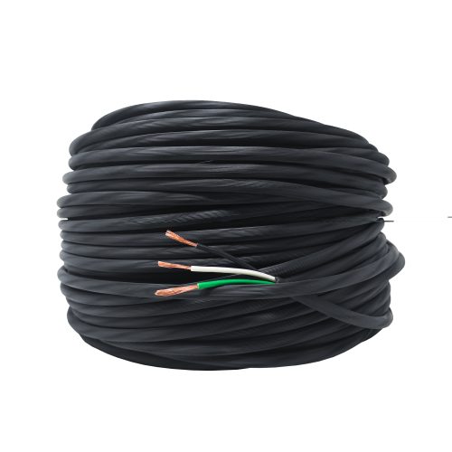 CABLE ELECTRICO CCA USO RUDO KONECT 3X#12 50 METROS NEGRO - Image 2