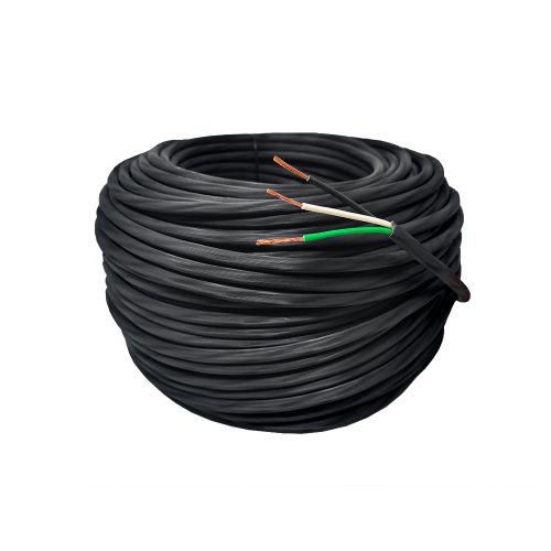 CABLE ELECTRICO CCA USO RUDO KONECT 3X#12 50 METROS NEGRO - Image 3