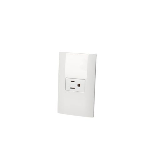 PLACA SURTEK P430B BLANCO CON 1 CONTACTO