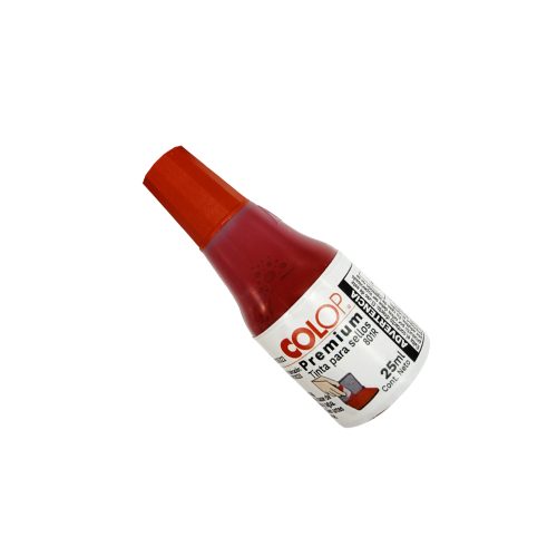 TINTA PARA COJIN BARRILITO 801R ROJA TIPO GOTERO 25 MILILITROS - Image 2