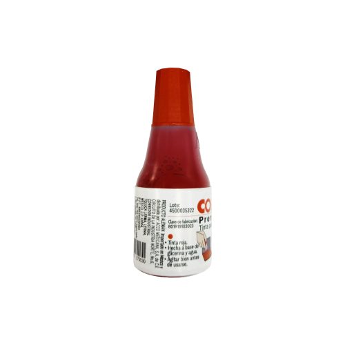 TINTA PARA COJIN BARRILITO 801R ROJA TIPO GOTERO 25 MILILITROS - Image 3