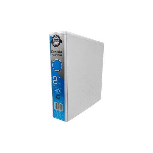 CARPETA DE VINIL SAMSILL 18567 BLANCO 2'' ARGOLLA O PANORAMICA