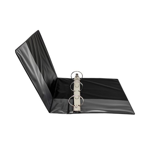 CARPETA DE VINIL SAMSILL 18580 NEGRO 3'' ARGOLLA O PANORAMICA - Image 2