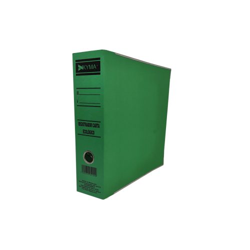 REGISTRADOR KYMA VERDE ECOLOGICO TAMAÑO CARTA