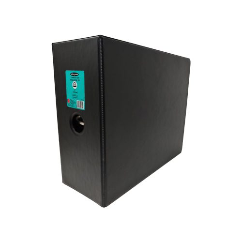 CARPETA DE CARTON SOLIDO Y VINIL ACCO P2712 NEGRO 5'' ARGOLLA ''D'' PANORAMICA