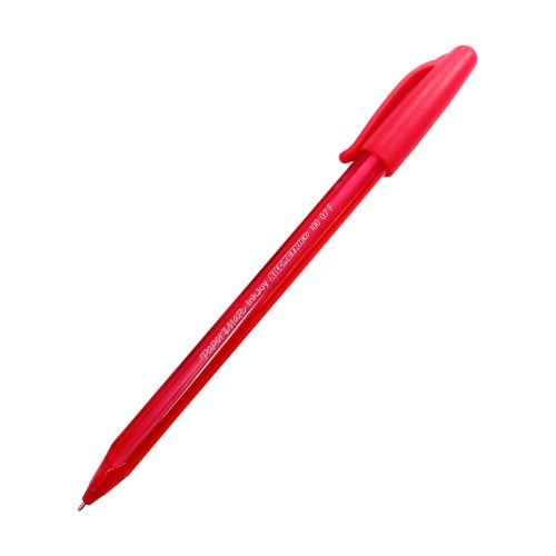 BOLIGRAFO PAPER MATE KILOMETRICO INKJOY 100 ROJO PUNTA FINA 0.7 MILIMETROS