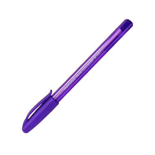 BOLIGRAFO PAPER MATE KILOMETRICO INKJOY 100 MORADO PUNTA MEDIA 1.0 MILIMETRO - Image 2