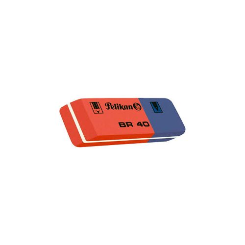BORRADOR PELIKAN BR 40 ROJO CON AZUL