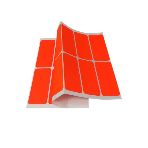 ETIQUETA ADHESIVA JANEL 5000 NO.25 NARANJA PAQUETE 48 PIEZAS 50 X 100 MILIMETROS - Image 3