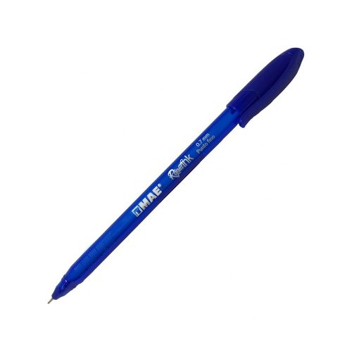 BOLIGRAFO TRIANGULAR MAE BT7-A AZUL PUNTO FINO