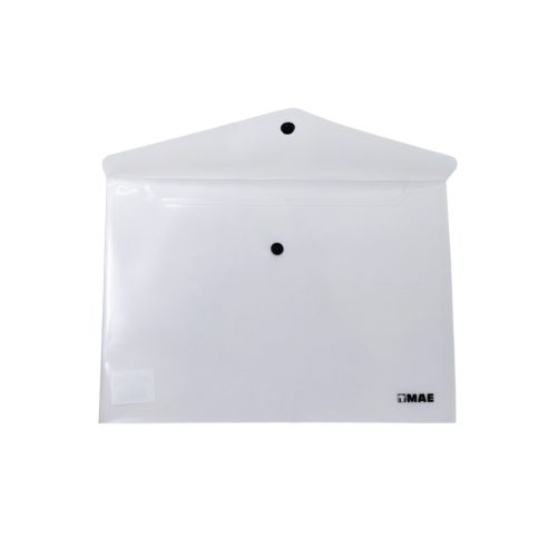 SOBRE CON BROCHE MAE SBAH-TR PAQUETE CON 12 PIEZAS TRANSPARENTE FORMA HORIZONTAL TAMAÑO CARTA - Image 2