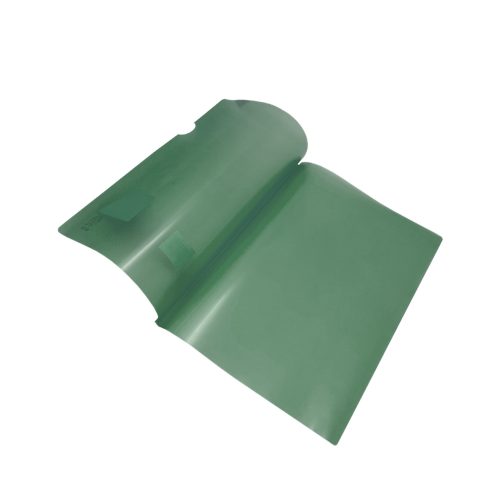 FOLDER TAMAÑO CARTA DE PLASTICO BARRILITO QC1V VERDE CON COSTILLA - Image 2