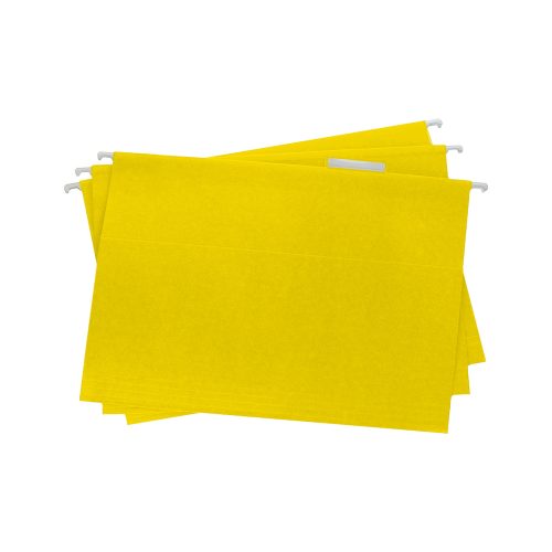 FOLDER TAMAÑO CARTA COLGANTE ACCO WILSON JONES P3642 AMARILLO PAQUETE CON 25 PIEZAS - Image 3