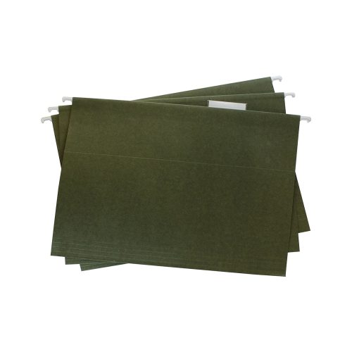 FOLDER TAMAÑO CARTA COLGANTE ACCO WILSON JONES P3636 VERDE MILITAR PAQUETE CON 25 PIEZAS - Image 3