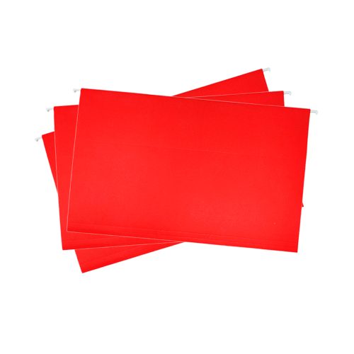 FOLDER TAMAÑO OFICIO COLGANTE ACCO WILSON JONES P3633 ROJO PAQUETE CON 25 PIEZAS - Image 3