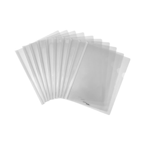 FOLDER CON COSTILLA MAE FCC-10TR PAQUETE CON 10 PIEZAS TRANSPARENTE TAMAÑO CARTA - Image 3