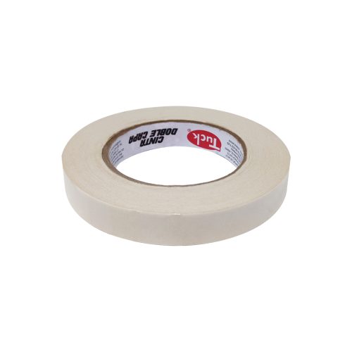 CINTA ADHESIVA DOBLE CAPA TUK  0402 CREMA USO GENERAL 18 MILÍMETROS X 33 METROS - Image 2
