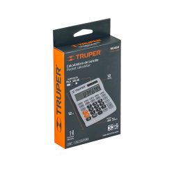 CALCULADORA DE ESCRITORIO TRUPER CALC-12B