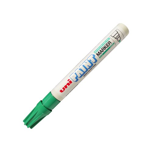 MARCADOR DE PINTURA UNI PAINT PX20 VERDE DE 2.2 A 2.8 MILIMETROS PUNTA POROSA
