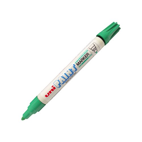 MARCADOR DE PINTURA UNI PAINT PX20 VERDE DE 2.2 A 2.8 MILIMETROS PUNTA POROSA - Image 3