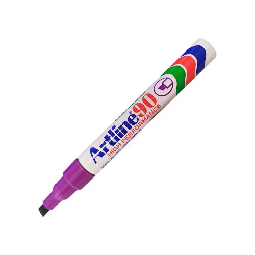 MARCADOR PERMANENTE ARTLINE EK-90MO MORADO 5 MILIMETROS PUNTA CINCEL - Image 2