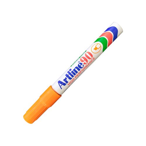 MARCADOR PERMANENTE ARTLINE EK-90NA NARANJA 5 MILIMETROS PUNTA CINCEL