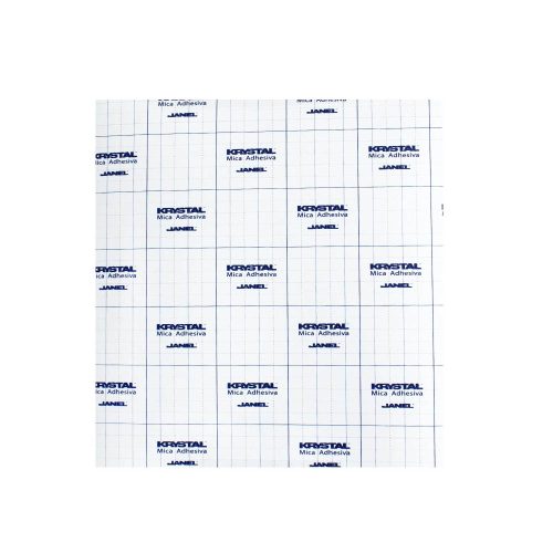 MICA ADHESIVA JANEL KRYSTAL PLIEGO DE 50 CENTIMETROS X 65 CENTIMETROS