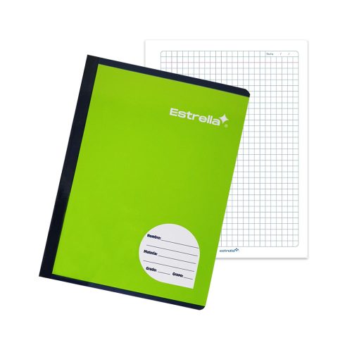 CUADERNO PROFESIONAL ESTRELLA 0543 CUADRO 7 MILIMETROS COSIDO 100 HOJAS - Image 3