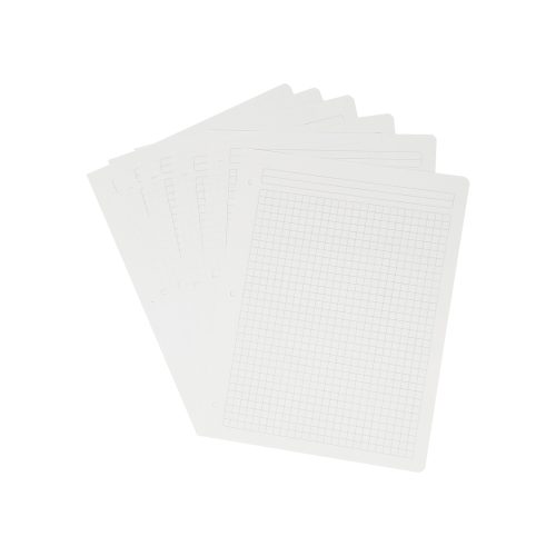 HOJA DE PAPEL ESTRELLA 0559 PAQUETE CON 100 PIEZAS RESPUESTO PARA CARPETA TAMAÑO CARTA CUADRO GRANDE - Image 3