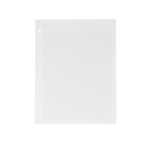 HOJA DE PAPEL ESTRELLA 0562 PAQUETE CON 100 PIEZAS RESPUESTO PARA CARPETA TAMAÑO CARTA CUADRO CHICO - Image 2