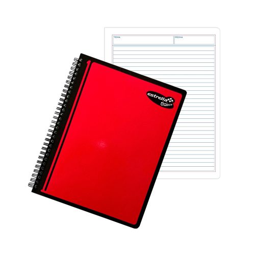 CUADERNO PROFESIONAL ESTRELLA UNICO 0715 RAYA DOBLE ESPIRAL 100 HOJAS - Image 3