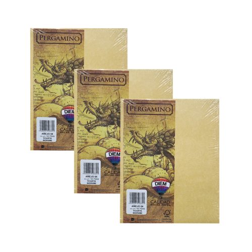 HOJA PERGAMINO PAPEL DIEM AÑEJO 04 PAQUETE CON 100 PIEZAS TAMAÑO CARTA 90 GRAMOS - Image 3