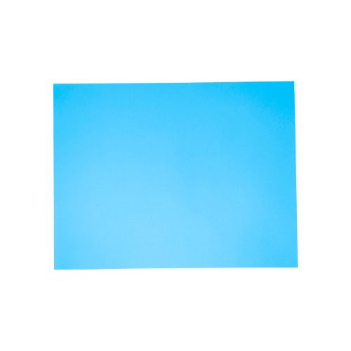 PLIEGO DE CARTULINA FLUORESCENTE DIEM AZUL INTENSO PAQUETE 100 PIEZAS 48 CM X 65 CM 190 G