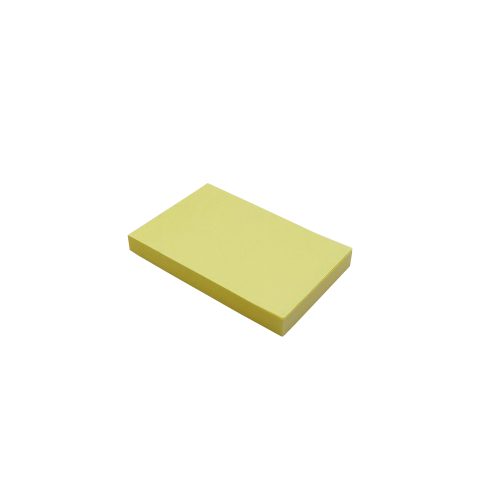 BLOCK DE NOTAS ADHESIVAS JANEL MEMOTIP 100 HOJAS AMARILLO 5.08 X 7.62 CENTIMETROS - Image 3