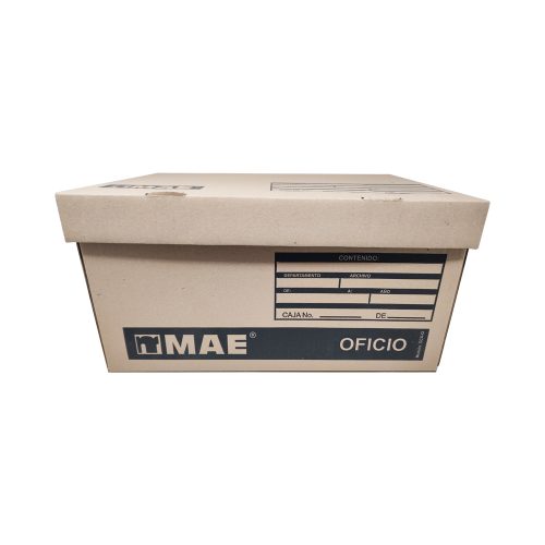 CAJA DE CARTON MAE CCA-O PARA ARCHIVO MUERTO TAMAÑO OFICIO - Image 3