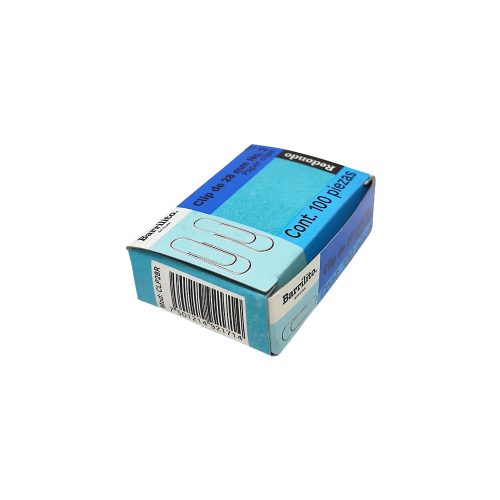 CLIP ESTANDAR BARRILITO CLP28R PAQUETE CON 100 PIEZAS NÚMERO 2