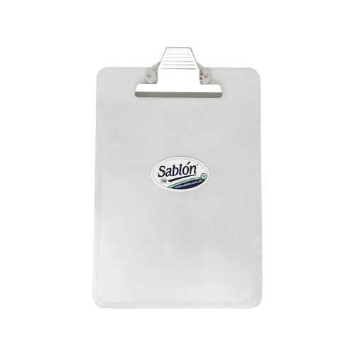 TABLA ACRILICA AZOR SABLON 2313CR TAMAÑO CARTA CON BROCHE METALICO