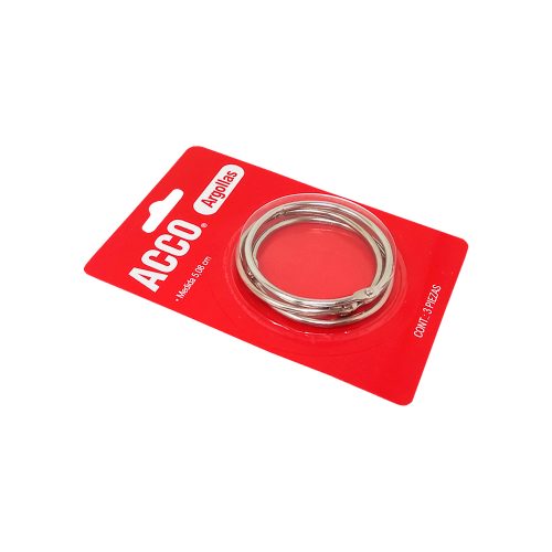 ARGOLLA METALICA ACCO P1111 PAQUETE CON 3 PIEZAS 2'' - Image 3