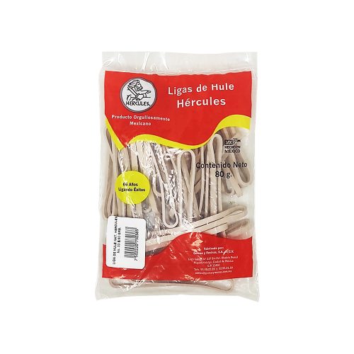 LIGA DE HULE HERCULES #33 NATURAL 80 GRAMOS