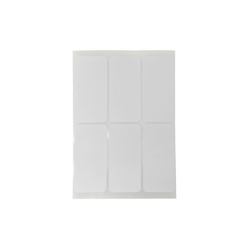 ETIQUETA ADHESIVA JANEL 5000 NO. 25 BLANCO PAQUETE 84 PIEZAS 50 X 100 MILIMETROS - Image 2