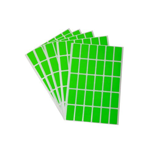 ETIQUETA ADHESIVA TUK-STIK A-13 VERDE PAQUETE 300 PIEZAS 19 X 38 MILIMETROS - Image 3