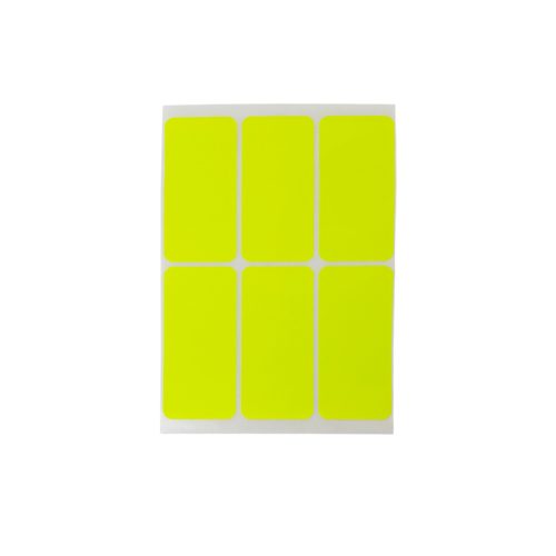 ETIQUETA ADHESIVA JANEL ECONO PACK 5000 PAQUETE CON 84 PIEZAS AMARILLO 50 X 100 MILIMETRO - Image 2