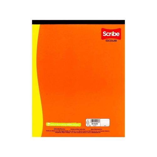 BLOCK CARTA SCRIBE 4550 RAYA 80 HOJAS