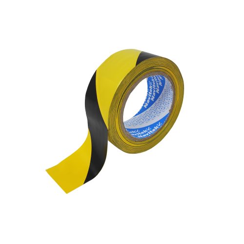 CINTA ADHESIVA DELIMITADORA NAVITEK 755 AMARILLO CON NEGRO 48 MILIMETROS X 33 METROS - Image 3