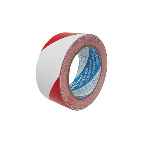 CINTA ADHESIVA DELIMITADORA NAVITEK 755 BLANCO CON ROJO 48 MILIMETROS X 33 METROS