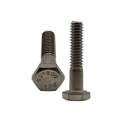 TORNILLO HEXAGONAL 1/4''-20X1-1/4'' ACERO INOXIDABLE 316 - Image 2