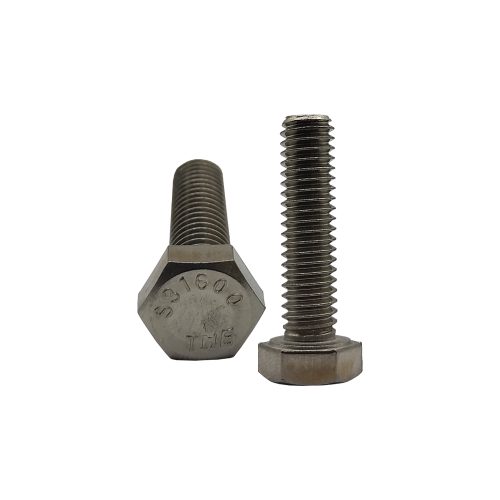 TORNILLO HEXAGONAL 5/16''-18X1.1/4'' ACERO INOXIDABLE 316 - Image 2