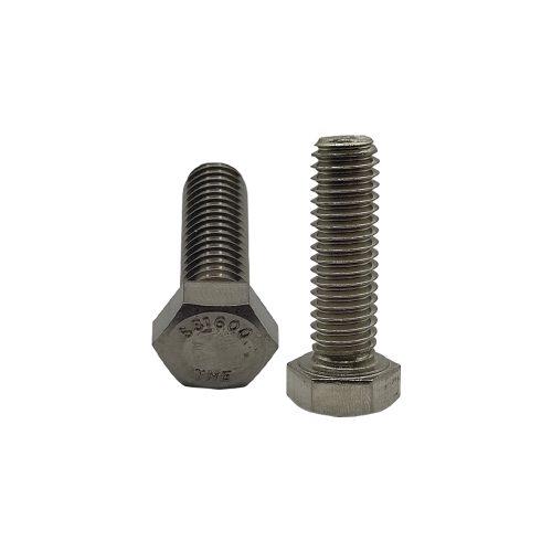 TORNILLO HEXAGONAL 3/8''-16X1.1/4'' ACERO INOXIDABLE 316 - Image 2