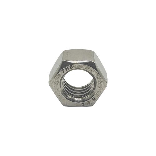 TUERCA HEXAGONAL 1/2''-13 ACERO INOXIDABLE 316