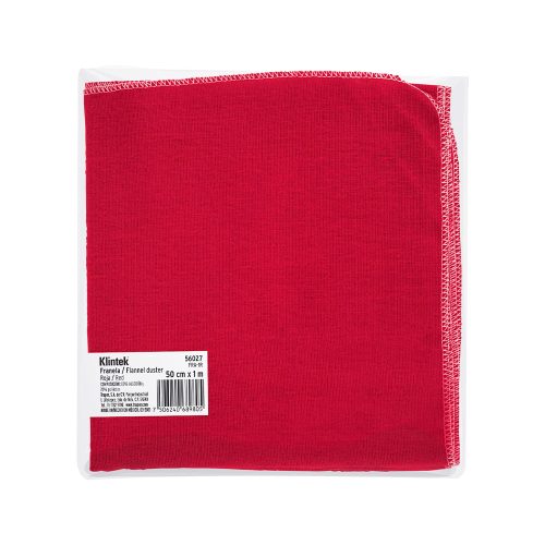 FRANELA EN PAÑO KLINTEK ROJO FRA-1R 1 METROS X 50 CENTIMETROS
